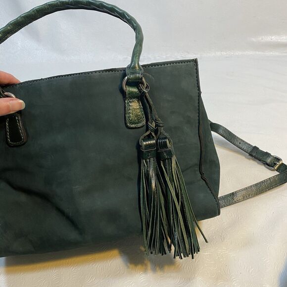 Patricia Nash Green Suede Bag - Picture 4 of 16